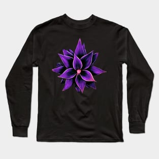 Agave in purple and pink Long Sleeve T-Shirt